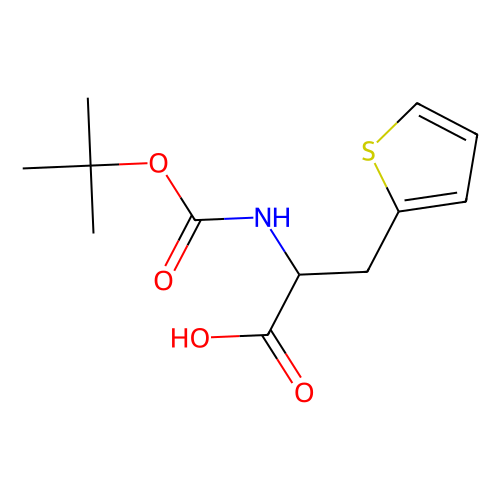 <em>Boc-3</em>-(2-噻吩<em>基</em>)-L-<em>丙氨酸</em>，56675-37-7，≥98.0%(HPLC)