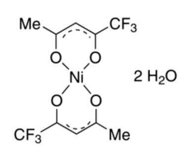 三氟<em>乙酰</em><em>丙酮</em>镍<em>二水合物</em>，14324-83-5，98%
