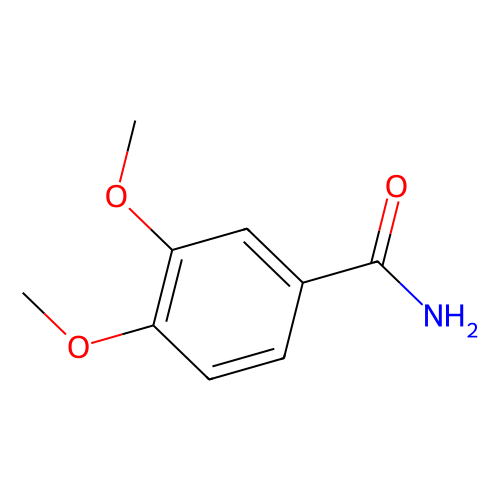 3,4-二<em>甲</em><em>氧基</em><em>苯</em><em>甲酰胺</em>，1521-41-1，98%