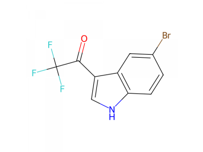 5-溴-3-三氟乙酰吲哚，32387-18-1，97%