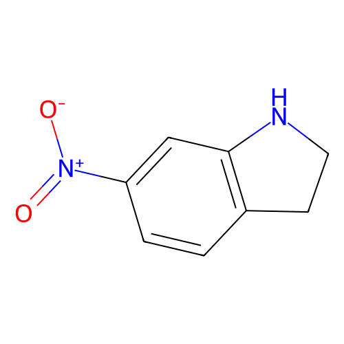 6-硝基<em>吲哚</em><em>啉</em>，19727-83-4，98%
