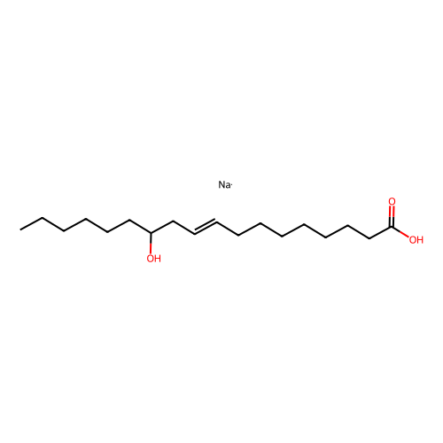 <em>蓖麻油酸</em>钠盐，108321-51-3，99%