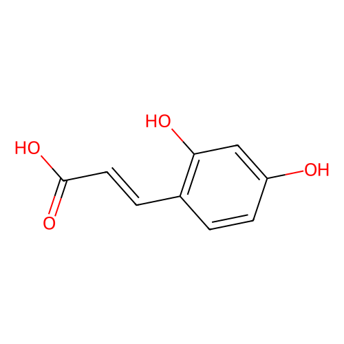 2,4-二羟基肉桂酸，614-<em>86-8</em>，≥97%