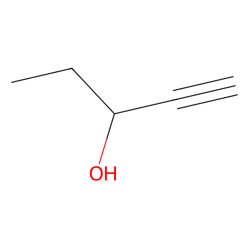 1-<em>戊炔</em>-3-醇，4187-86-4，>97.0%(GC)