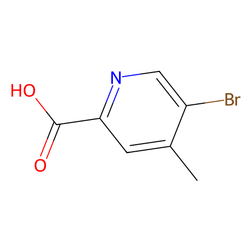 <em>5</em>-溴-4-甲基吡啶-2-羧酸，886365-<em>02</em>-2，97%