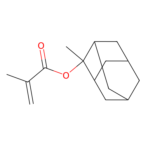 2-甲基丙烯酰氧基-2-甲基金刚烷 (含稳定剂MEHQ)，177080-67-0，>97.0%(GC