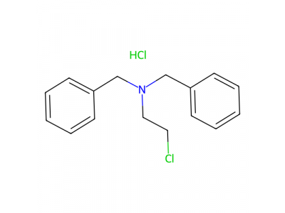 N-(2-氯乙基)二苄胺盐酸盐，55-43-6，10mM in DMSO