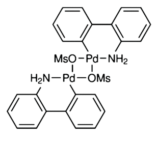 (2'-氨基-<em>1,1</em>'-联苯-2-基)甲磺酰钯(II)二聚体，1435520-65-2，98%