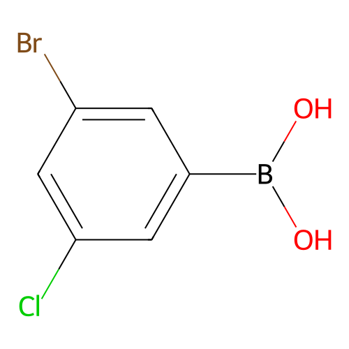 <em>3</em>-溴-5-<em>氯苯</em>基<em>硼酸</em>（含有数量不等的酸酐），1186403-17-7，97%