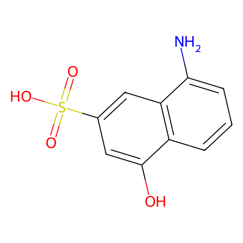 5-氨基-<em>1</em>-萘酚-3-磺酸水合物，489-78-1，97%
