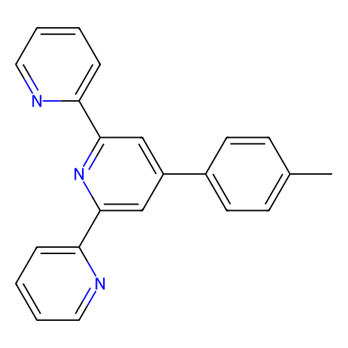 4′-(4-甲基<em>苯基</em>)-<em>2,2</em>′:<em>6</em>′,<em>2</em>′′-三<em>吡啶</em>，89972-77-0，98%