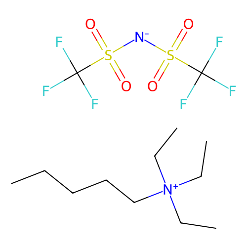 戊基三乙基铵双(三氟甲磺酰)亚胺，906478-91-9，98