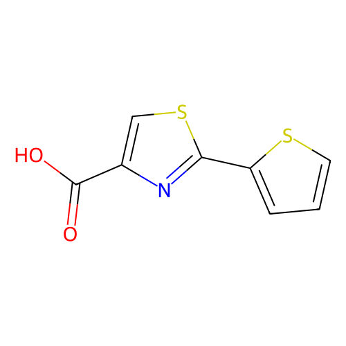 2-(2-噻吩基)-1,3-<em>噻唑</em>-<em>4</em>-<em>羧酸</em>，24044-07-3，95%