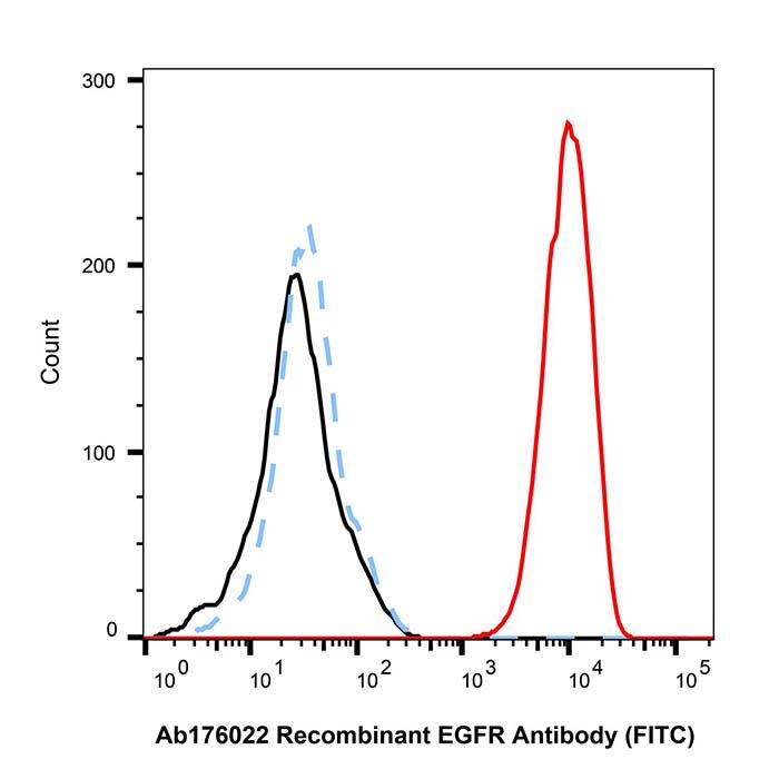 <em>Recombinant</em> EGFR Antibody (FITC)，ExactAb™, Validated, Azide Free, <em>Recombinant</em>, 5μL/test