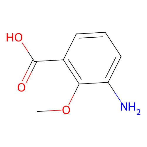 3-氨基-2-<em>甲</em><em>氧基</em>苯甲酸，861306-<em>04</em>-9，98%