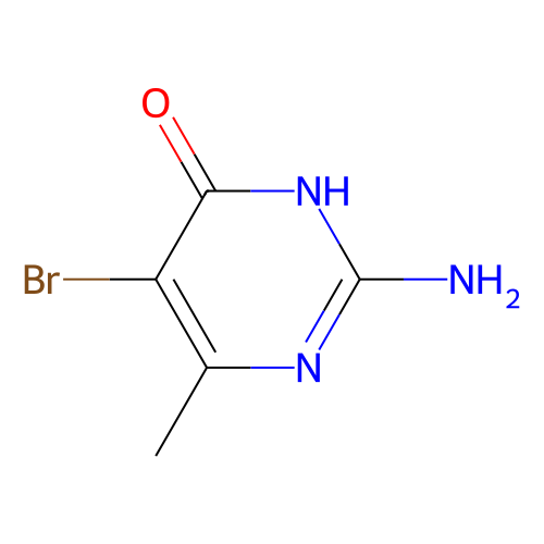2-氨基-<em>5</em>-溴-<em>4</em>-<em>羟基</em>-<em>6</em>-甲基<em>嘧啶</em>，6307-35-3，97%