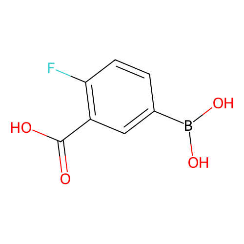 <em>3</em>-羧基-4-氟苯硼酸（含不等量的酸酐），872460-12-3，97%