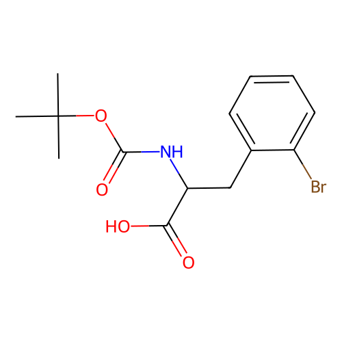 BOC-L-2-溴<em>苯丙氨酸</em>，261165-<em>02</em>-0，98%
