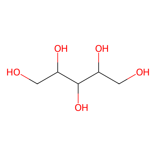 L-(-)-<em>阿拉伯</em>糖醇，7643-75-6，10mM in DMSO