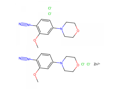 2-甲氧基-4-吗啉代苯重氮氯化锌复盐，67801-08-5，95%