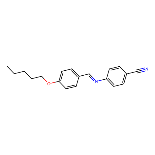 4'-(戊氧基)苯亚甲基-4-氰基苯胺，37075-25-5，97% (<em>cis</em>- and <em>trans</em>- mixture) 