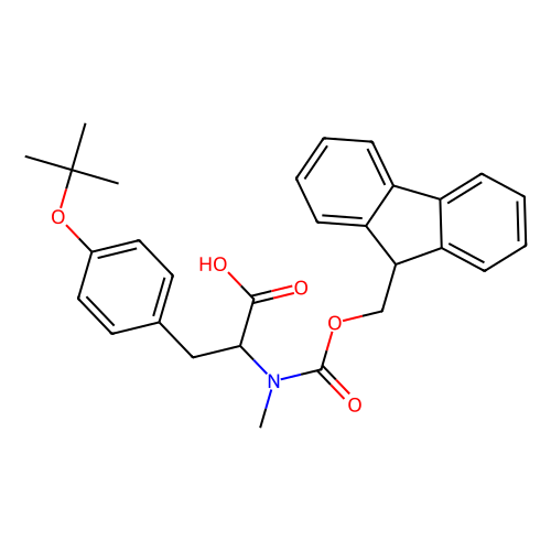 <em>Fmoc-N-Me</em>-酪氨酸(tBu)-OH，133373-24-7，97%