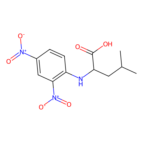 N-(<em>2</em>,4-<em>二硝基苯</em>)-L-亮氨酸，1655-<em>57</em>-8，99.0%(T)