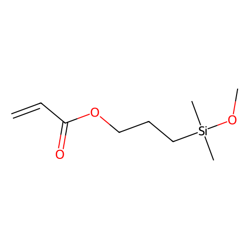 丙烯酸3-(甲<em>氧基</em>二甲基<em>硅烷</em>基)<em>丙</em>酯 (含稳定剂MEHQ)，111918-90-2，95%