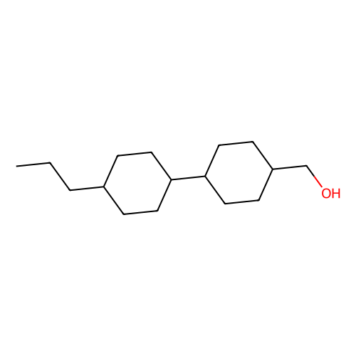 (反,反)-4'-丙基-4-联<em>环己基</em><em>甲醇</em>，82562-85-4，>98.0%(GC)
