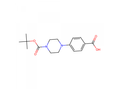4-(4-羧基苯基)哌嗪-1-羧酸叔丁酯，162046-66-4，95%