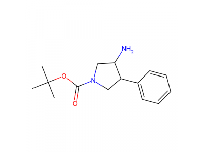 (3S,4R)-3-氨基-4-苯基吡咯烷-1-羧酸叔丁酯，1643979-48-9，95%