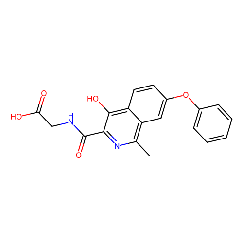 FG-4592,HIF-α<em>脯氨</em><em>酰</em>羟化酶抑制剂，808118-40-<em>3</em>，≥98%