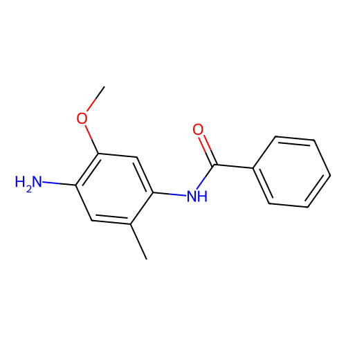 N-(<em>4</em>-<em>氨基</em>-5-甲氧基-2-<em>甲基</em>苯基)<em>苯</em><em>甲酰胺</em>，99-21-8，95%