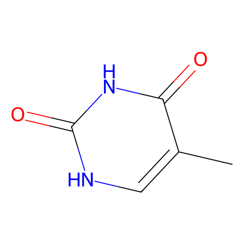 胸腺嘧啶，<em>65-71-4，10mM</em> in DMSO