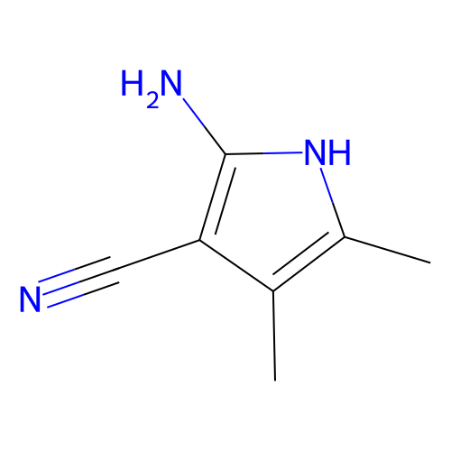2-氨基-3-<em>氰</em><em>基</em>-<em>4</em>,5-二甲基吡咯，21392-<em>51</em>-8，97%