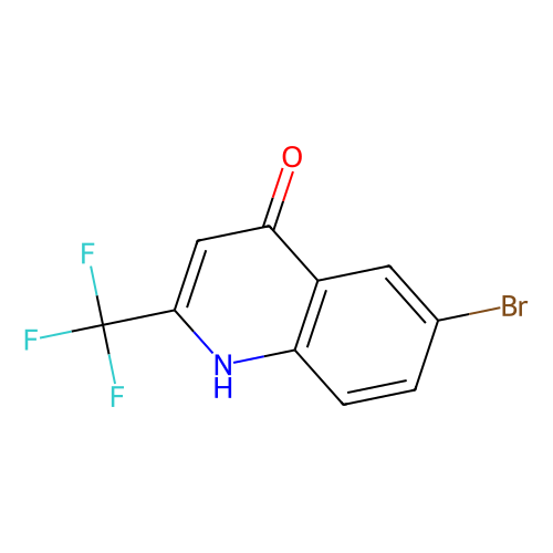 6-溴-4-羟基-<em>2</em>-(三氟甲基)<em>喹啉</em>，1701-<em>22</em>-0，97%