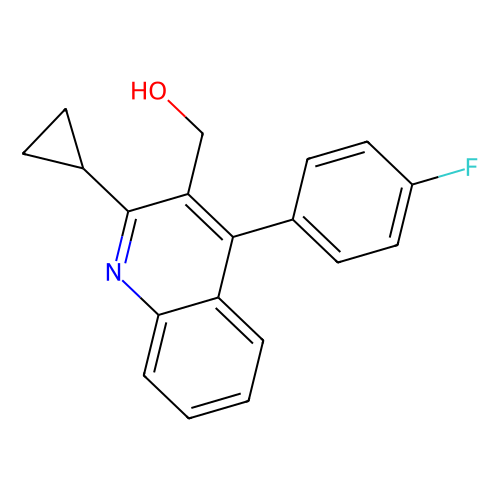 <em>2</em>-环丙基-4-(4-氟<em>苯基</em>)-3-<em>喹啉</em>甲醇，121660-11-5，97%