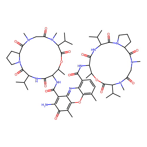 放线菌素 D，50-76-0，<em>来源于</em>链霉菌<em>属</em>，适于细胞培养