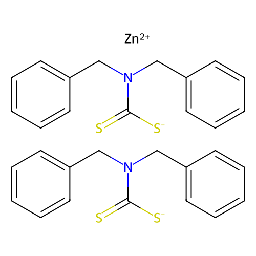 二苄基二硫代氨基<em>甲酸</em>锌(<em>II</em>)，14726-36-4，>97.0%(T)