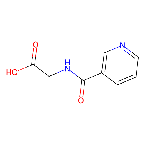 N-烟酰甘氨酸，<em>583-08-4，10mM</em> in DMSO