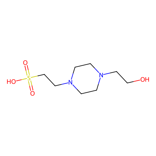 N-2-羟乙基哌嗪-N'-2-乙磺酸(<em>HEPES</em>)，7365-45-9，≥99.5%(T)