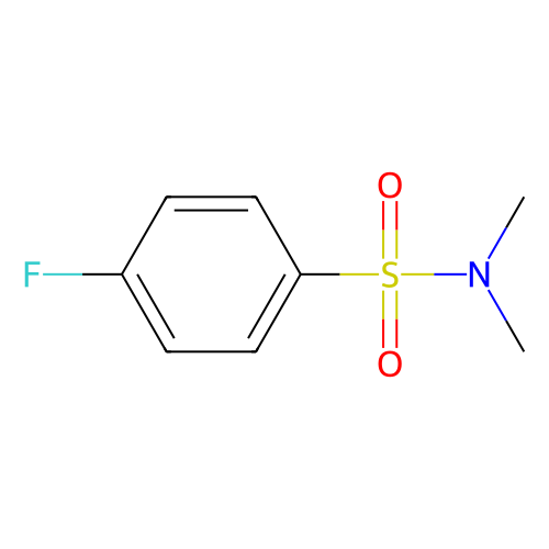 <em>N</em>,<em>N</em>-二甲基<em>4</em>-氟<em>苯</em>磺酰胺，383-31-3，98%