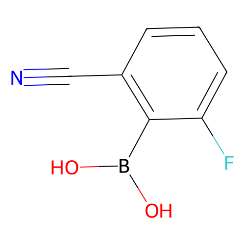 2-<em>氰</em><em>基</em>-<em>6</em>-氟苯硼酸，656235-44-8，95%