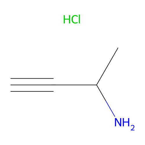 <em>丁</em>-<em>3</em>-炔-2-<em>胺</em>盐酸盐，42105-26-0，95%