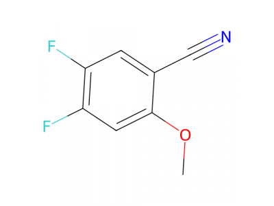 4,5-二氟-2-甲氧基苯甲腈，425702-28-9，98%