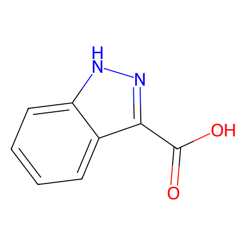吲唑-<em>3</em>-甲酸，4498-<em>67-3</em>，>98.0%(HPLC)