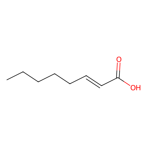 反-2-辛烯酸，1871-67-6，10mM in DMSO