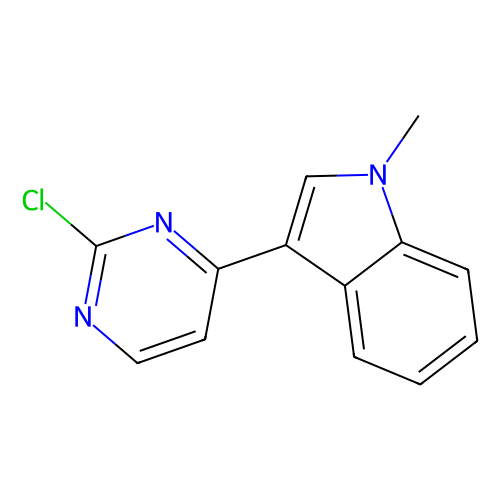 3-(2-<em>氯</em>-<em>4</em>-嘧啶基)-1-甲基-1H-<em>吲哚</em>，1032452-86-0，97%