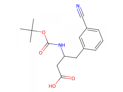 Boc-3-氰基-D-β-高苯丙氨酸，269726-83-2，98%