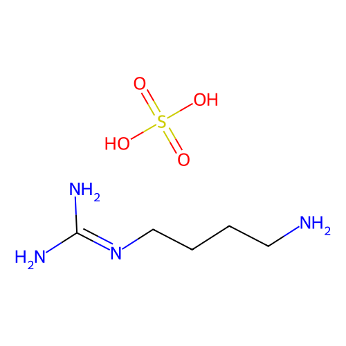 硫酸胍基丁胺，2482-00-0，10mM in Water